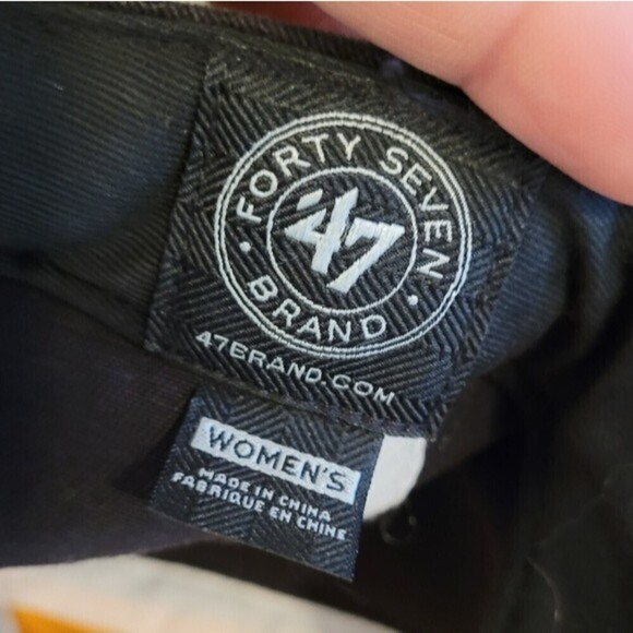 47 Brand Women's NFL Pittsburgh Steelers Miata Clean Up Adjustable Hat Yellow - Picture 11 of 11